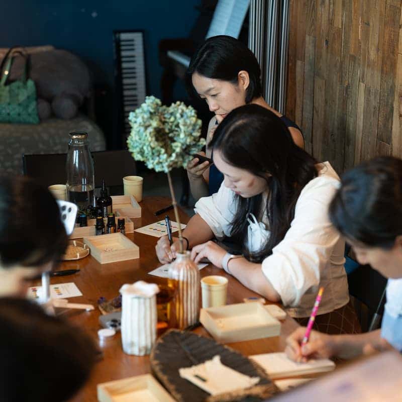 제주 삼달리 감귤밭에서 감정오일 아로마테라피 워크숍  사진 4